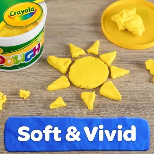 Crayola Modeling Dough - Yellow (3lb) | Soft, Reusable, Non-Toxic Kids Art & Crafts thumbnail 5