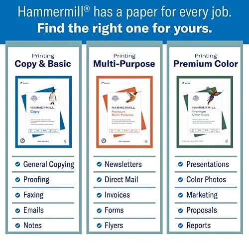Hammermill Green Printer Paper, 20 lb Ledger 11 x 17-inch (500 Sheets) | Smooth Surface, 30% Recycled Fiber thumbnail 4