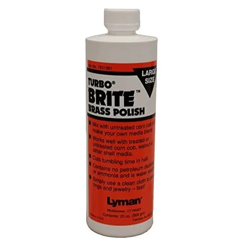 Lyman Turbo Brite Brass Polish 570ml (20-Ounce) | Serious Shooters & Reloaders Trust thumbnail 1