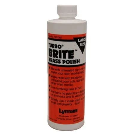 Lyman Turbo Brite Brass Polish 570ml (20-Ounce) | Serious Shooters & Reloaders Trust thumbnail 4