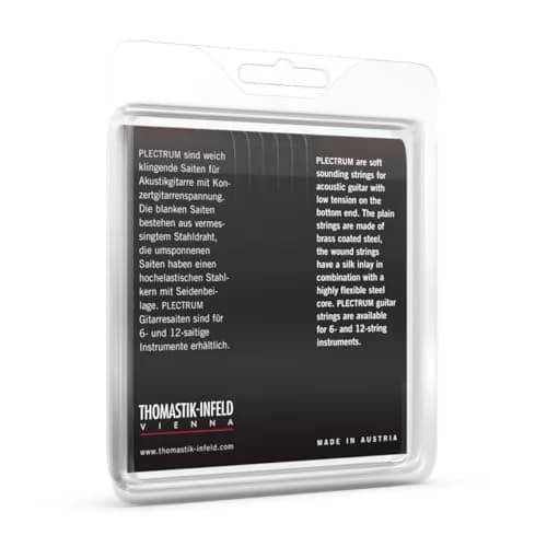 Thomastik-Infeld Plectrum Series AC112 Acoustic Guitar Strings Custom Light Gauge 0.012-0.059 | Balanced Tone thumbnail 2