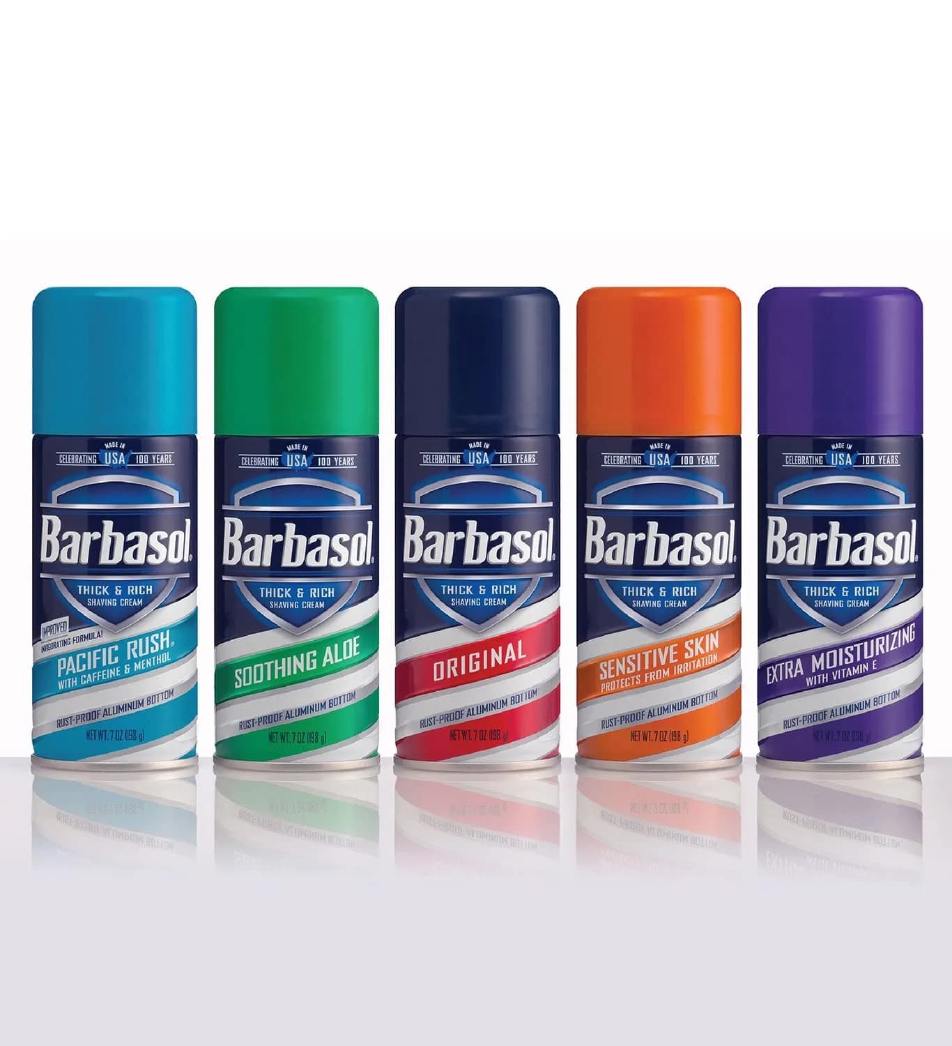Barbasol Beard Buster Pacific Rush Shaving Cream 207ml (7oz) | Thick Lather for Close Shave - view 6