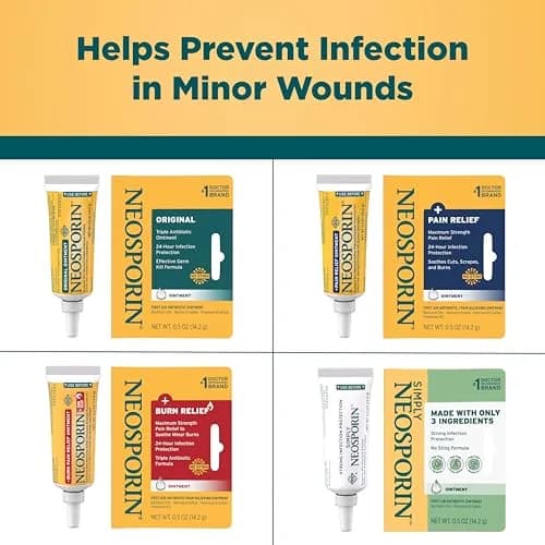 Neosporin Original Triple Antibiotic Ointment 0.5 oz (14.17 g) | 24-Hour Infection Protection thumbnail 5
