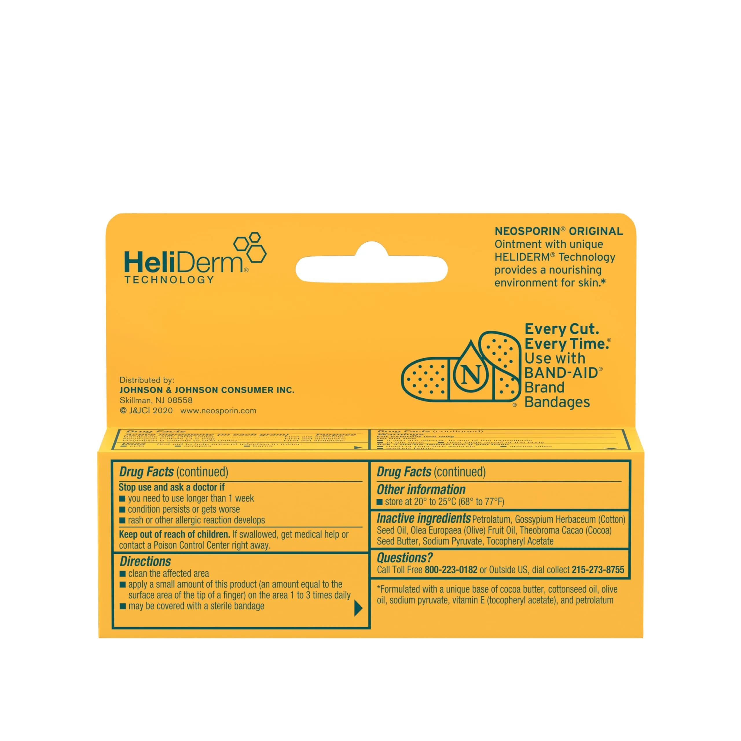 Neosporin Original First Aid Antibiotic Ointment - 0.5 oz Tube | Germ-Killing Formula for Minor Cuts, Scrapes & Burns - view 8