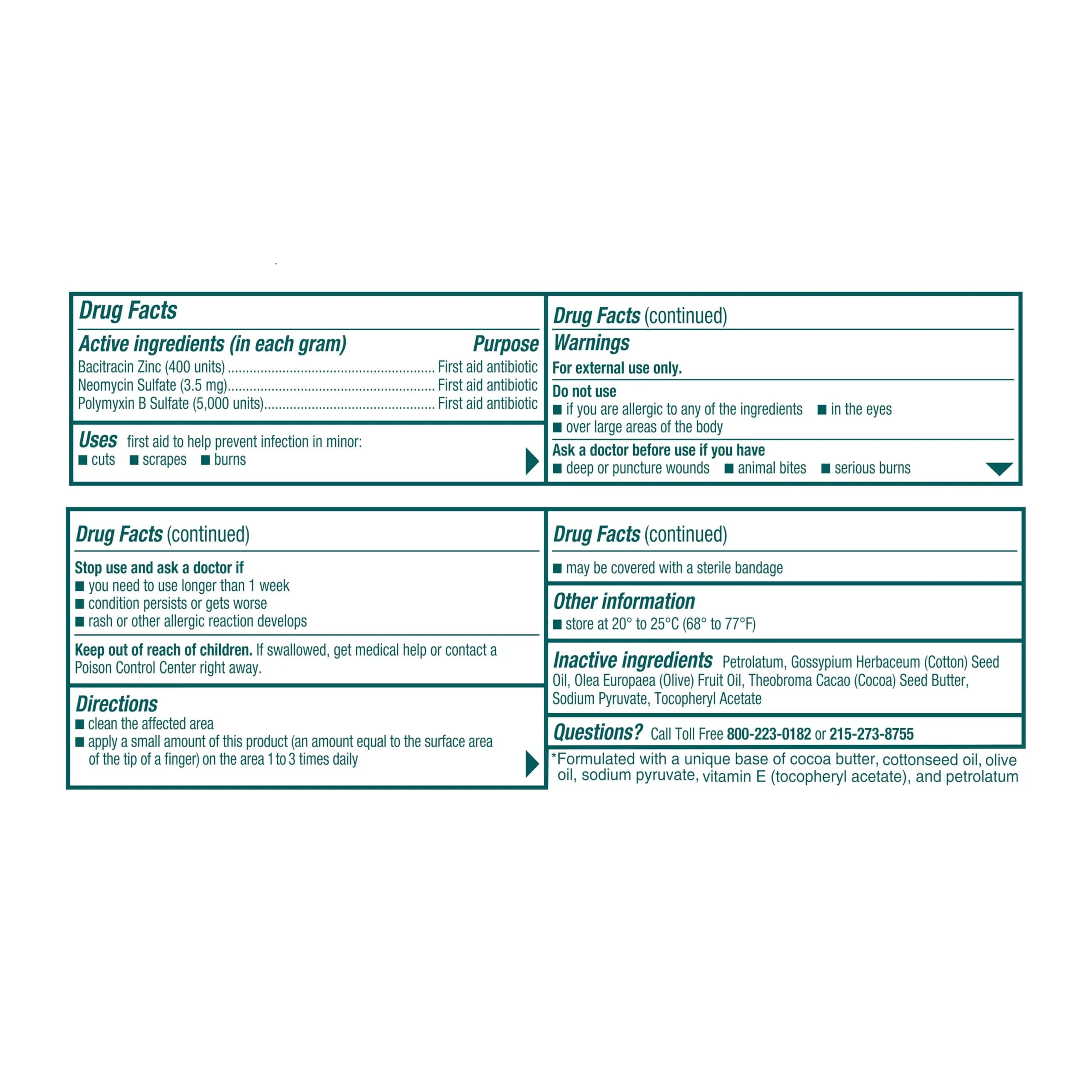 Neosporin Original First Aid Antibiotic Ointment - 0.5 oz Tube | Germ-Killing Formula for Minor Cuts, Scrapes & Burns - view 9