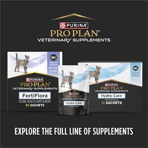 Pro Plan Veterinary Diets FortiFlora Cat Probiotic Powder Supplement 30 Count | Supports Digestive Health & Immune System thumbnail 4