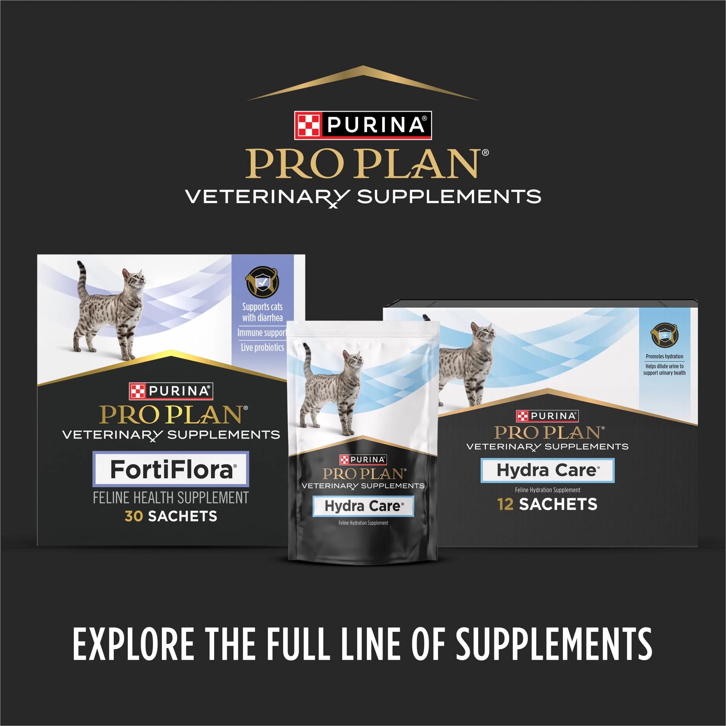 Pro Plan Veterinary Diets FortiFlora Cat Probiotic Powder Supplement 30 Count | Supports Digestive Health & Immune System - view 4