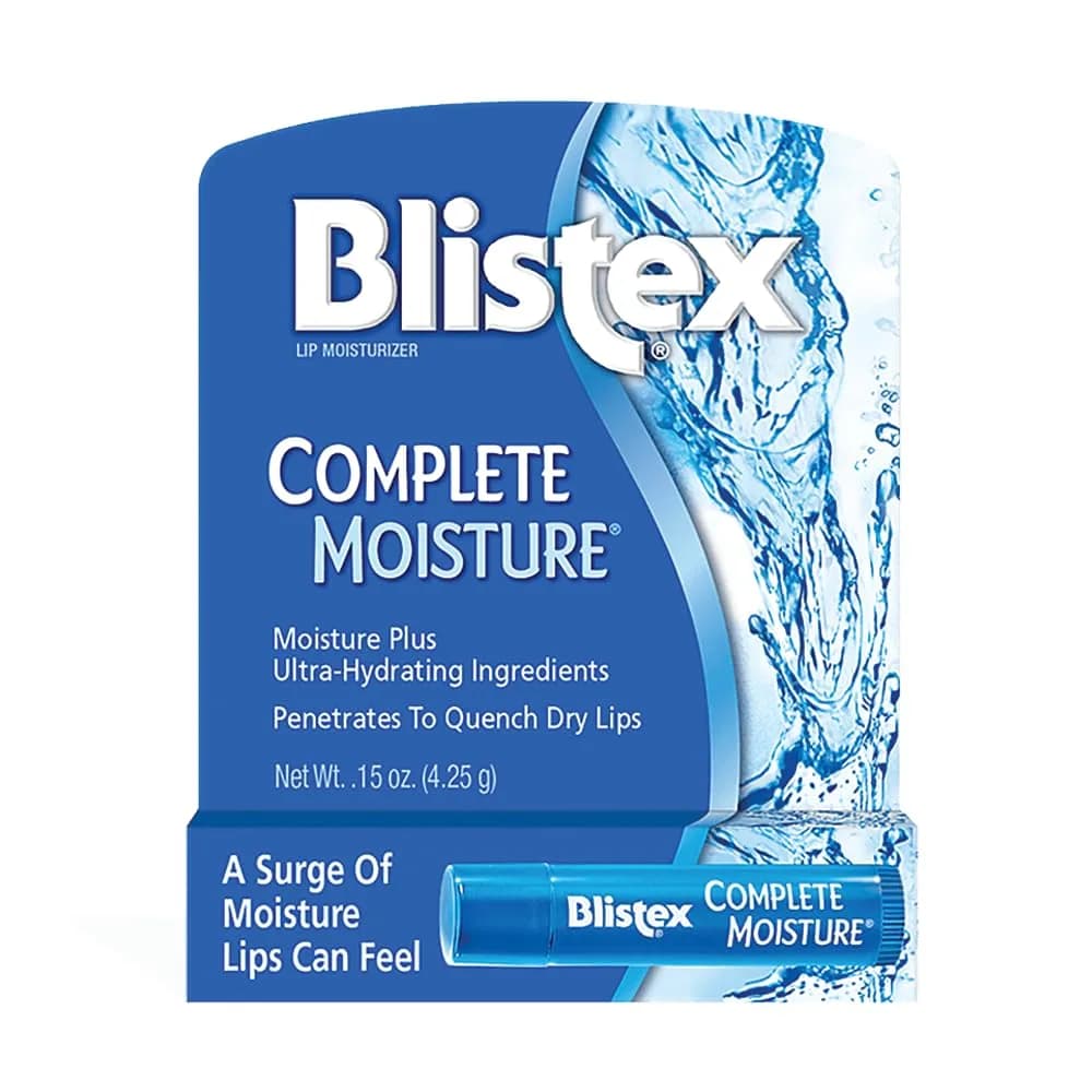 Blistex Complete Moisture Lip Balm 0.15 oz | Deep Hydration for Dry Lips — Clear