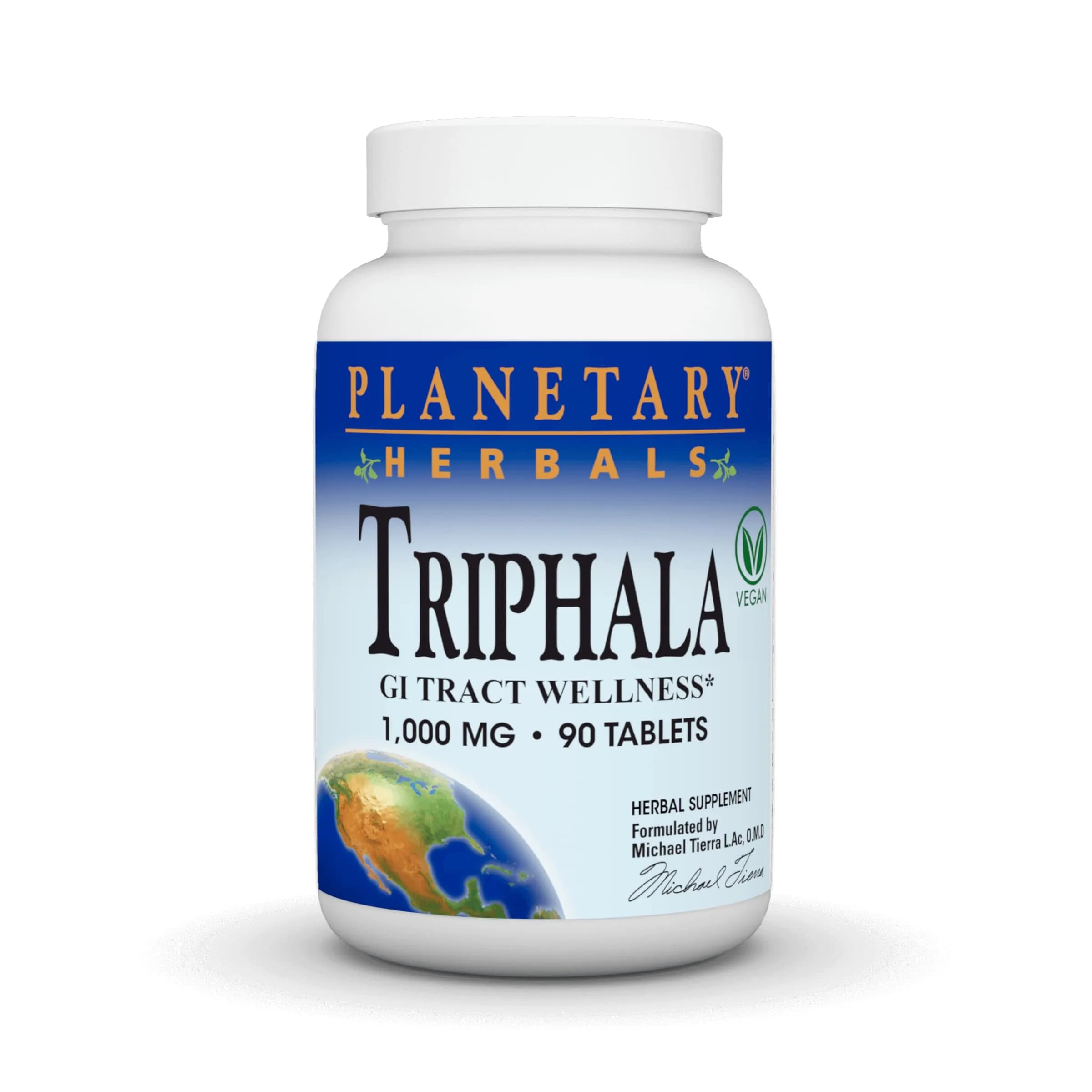 Planetary Herbals Triphala 90 Tablets | Ayurvedic Herbal Formula for Digestive Support — Tablet