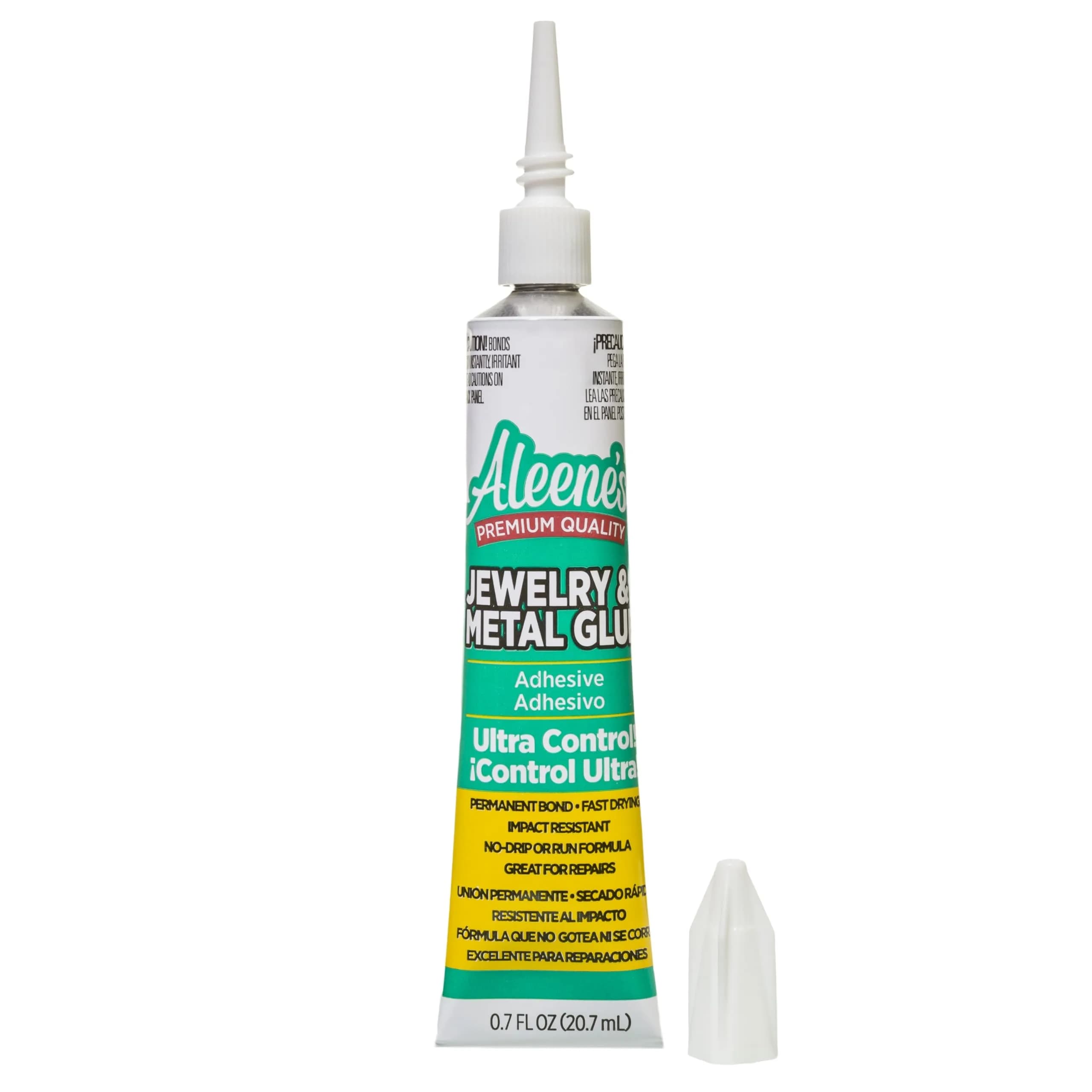 Aleene's Jewelry & Metal Glue 20.7ml (0.7 oz) | Instant Adhesive for Permanent Bonds - view 2