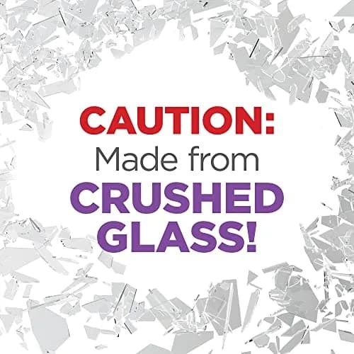 FloraCraft Diamond Dust Glitter 3 oz (88.7 ml) Clear Glass | Fine Ground Glass Sparkle for Crafts thumbnail 3