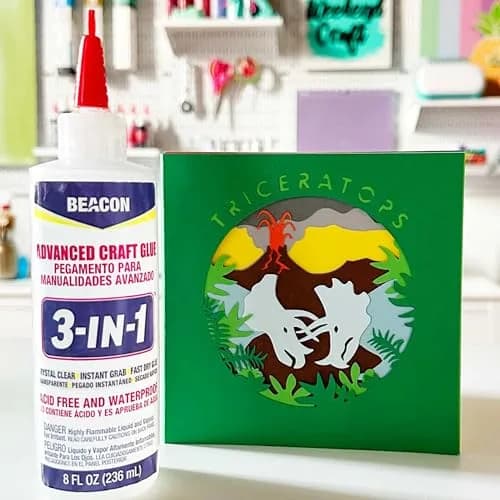 Beacon 3-in-1 Advanced Craft Glue 118ml (4 Ounce) | Fast-Drying, Crystal Clear Adhesive for Wood, Ceramics, Fabrics thumbnail 3