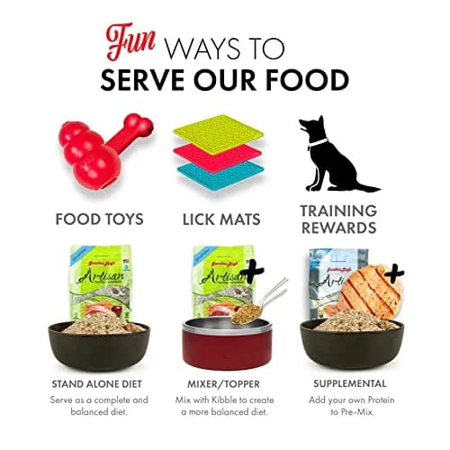 Grandma Lucy's Artisan Dog Food Grain Free Lamb 10Lb | Natural, Freeze-Dried, All Life Stages thumbnail 3