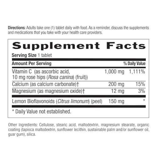 Country Life Buffered Vitamin C 1000 mg with Bioflavonoids | Supports Immune & Gut Health thumbnail 5
