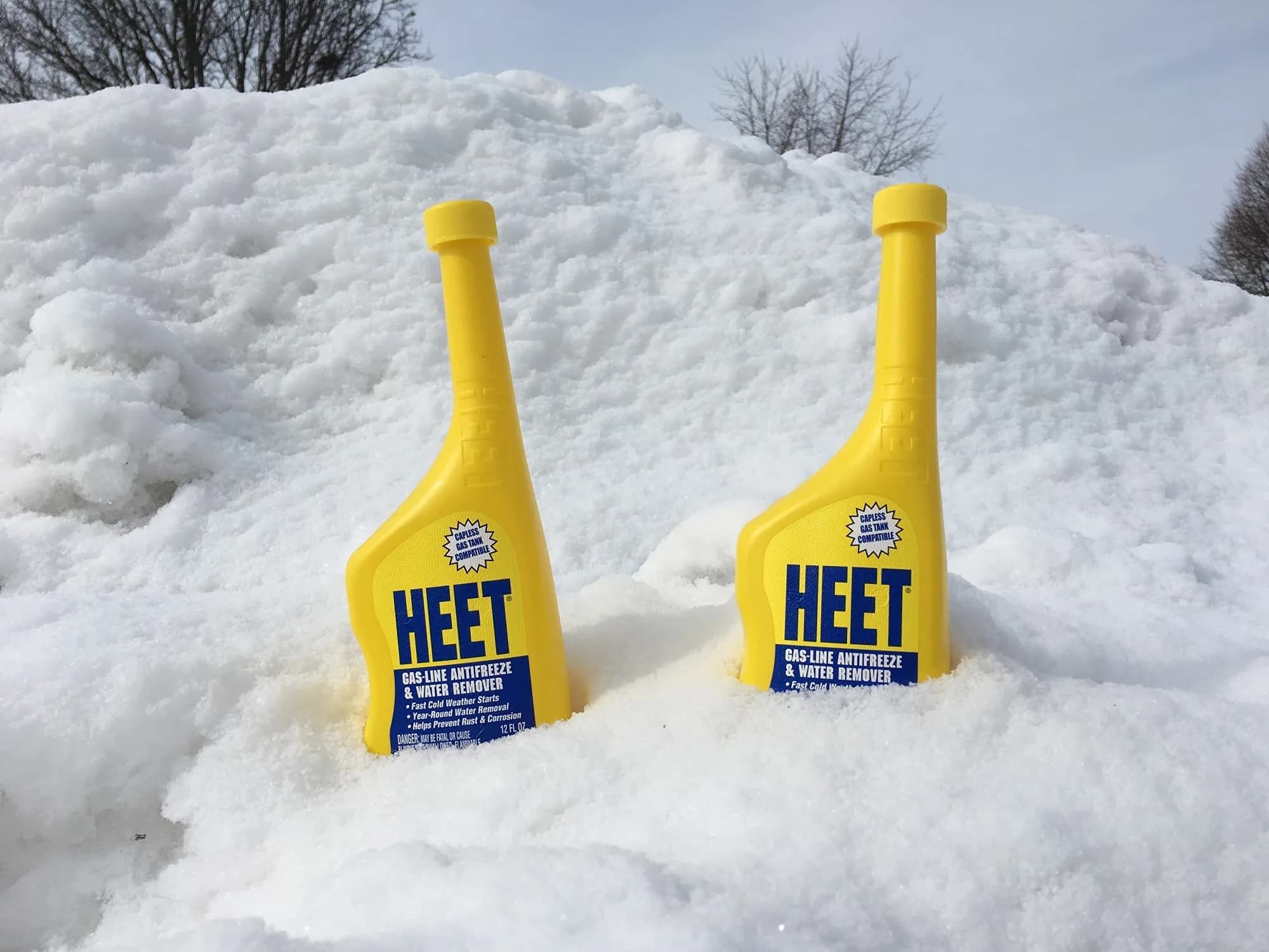 HEET Gas-Line Antifreeze and Water Remover 12 Fl Oz (355 ml) | Prevents Fuel Line Freeze-Up - view 9
