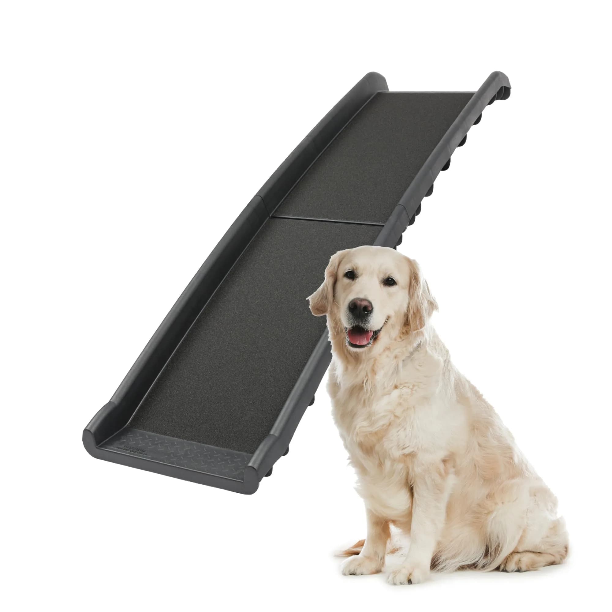 PetSafe Folding Dog Ramp Supports 150 lbs | Portable, Foldable, High-Traction