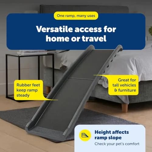 PetSafe Folding Dog Ramp Supports 150 lbs | Portable, Foldable, High-Traction thumbnail 7