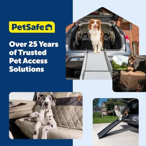 PetSafe Folding Dog Ramp Supports 150 lbs | Portable, Foldable, High-Traction thumbnail 9