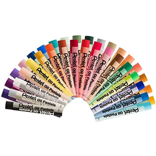 Pentel Arts Oil Pastel Set, Assorted Colors, Set of 36 | Blendable Artist Quality thumbnail 2