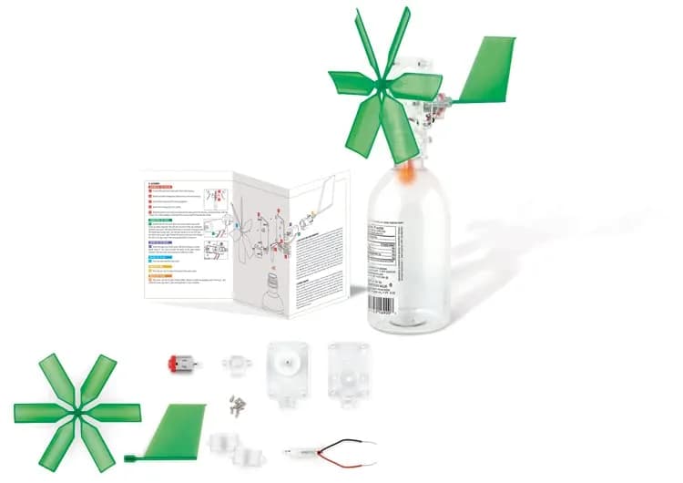 4M Green Science Windmill Generator Kit 5-inch | DIY Renewable Energy Science Kit for Ages 8+ thumbnail 6