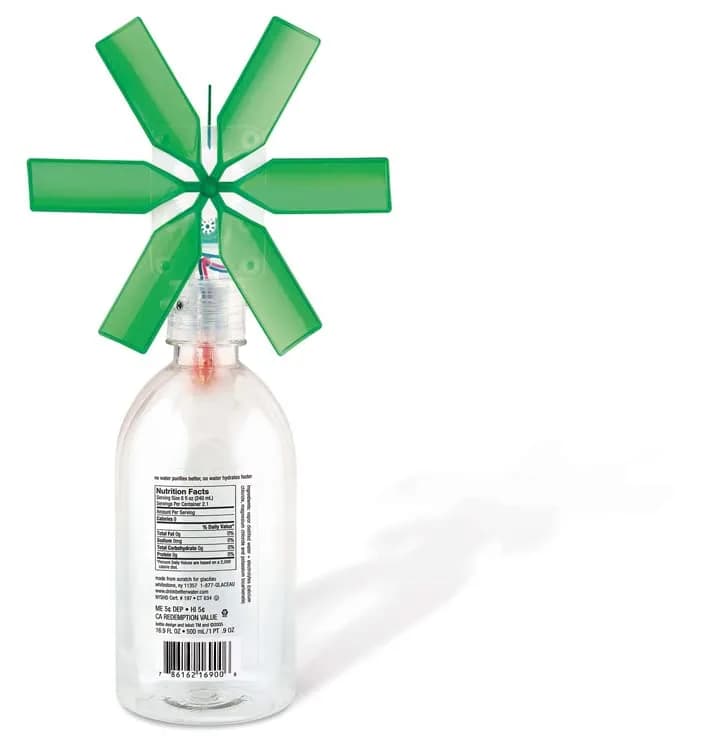 4M Toysmith, Green Science Windmill Generator Kit, DIY Science Kit With LED Lights, For Boys & Girls Ages 8+ (Packaging May Vary) - view 3