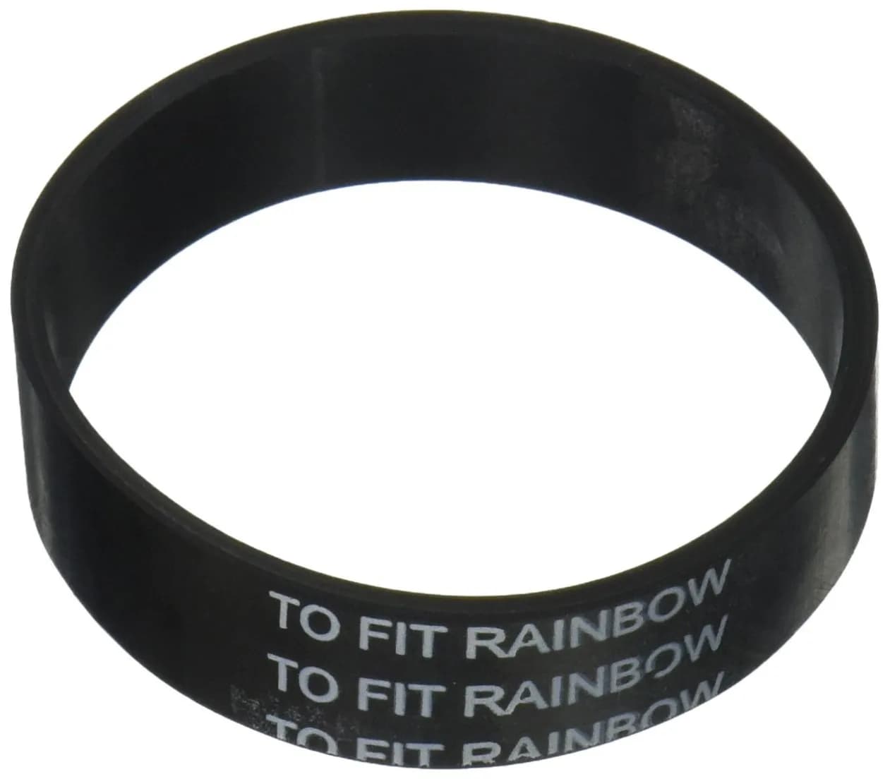 Vac Belts Replacement Belt for Rainbow Power Nozzles | Fits All Rainbow Models, Black Rubber, 1-Pack - main product image