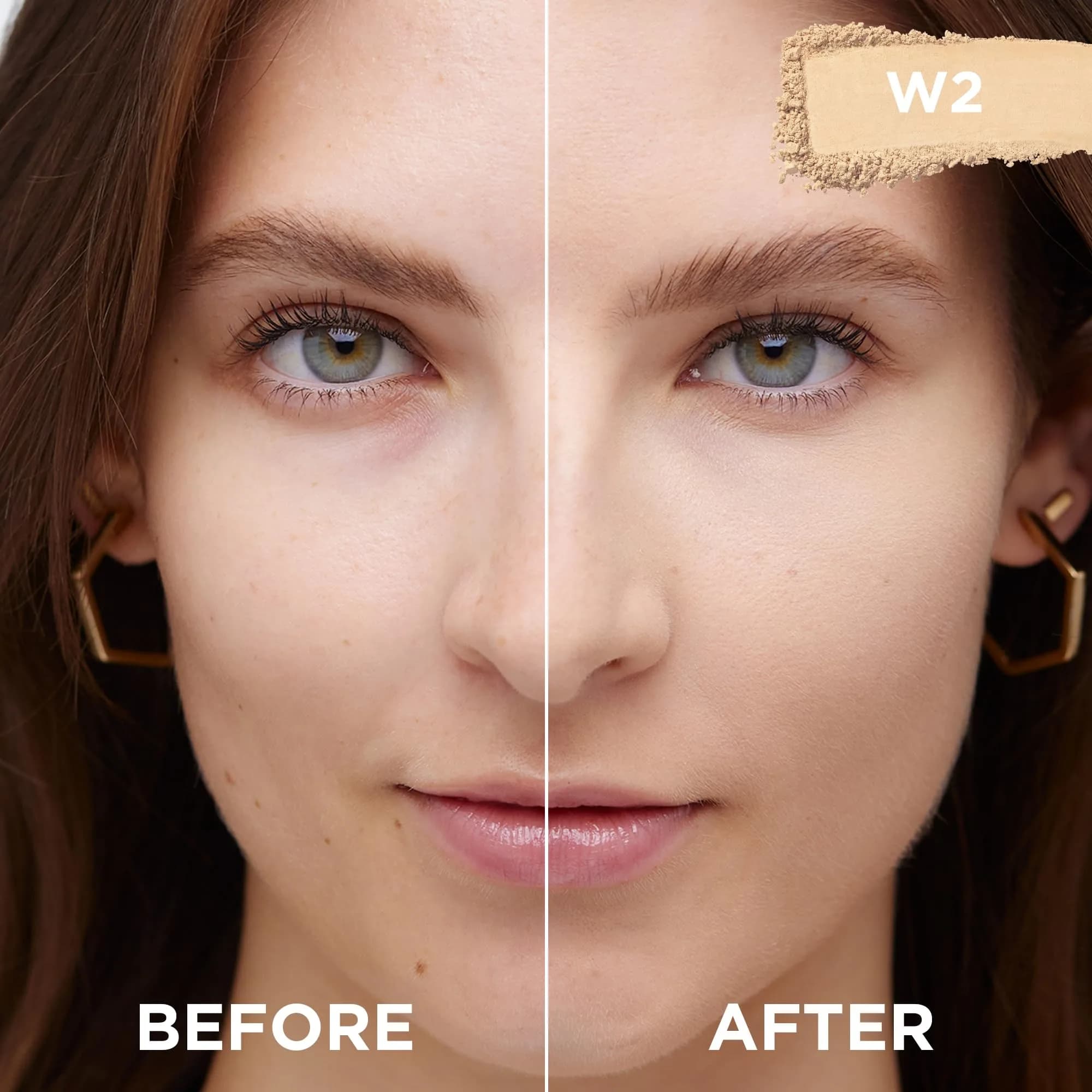 L'Oreal Paris True Match Super Blendable Oil-Free Powder Foundation - W2 Light Shade - view 2