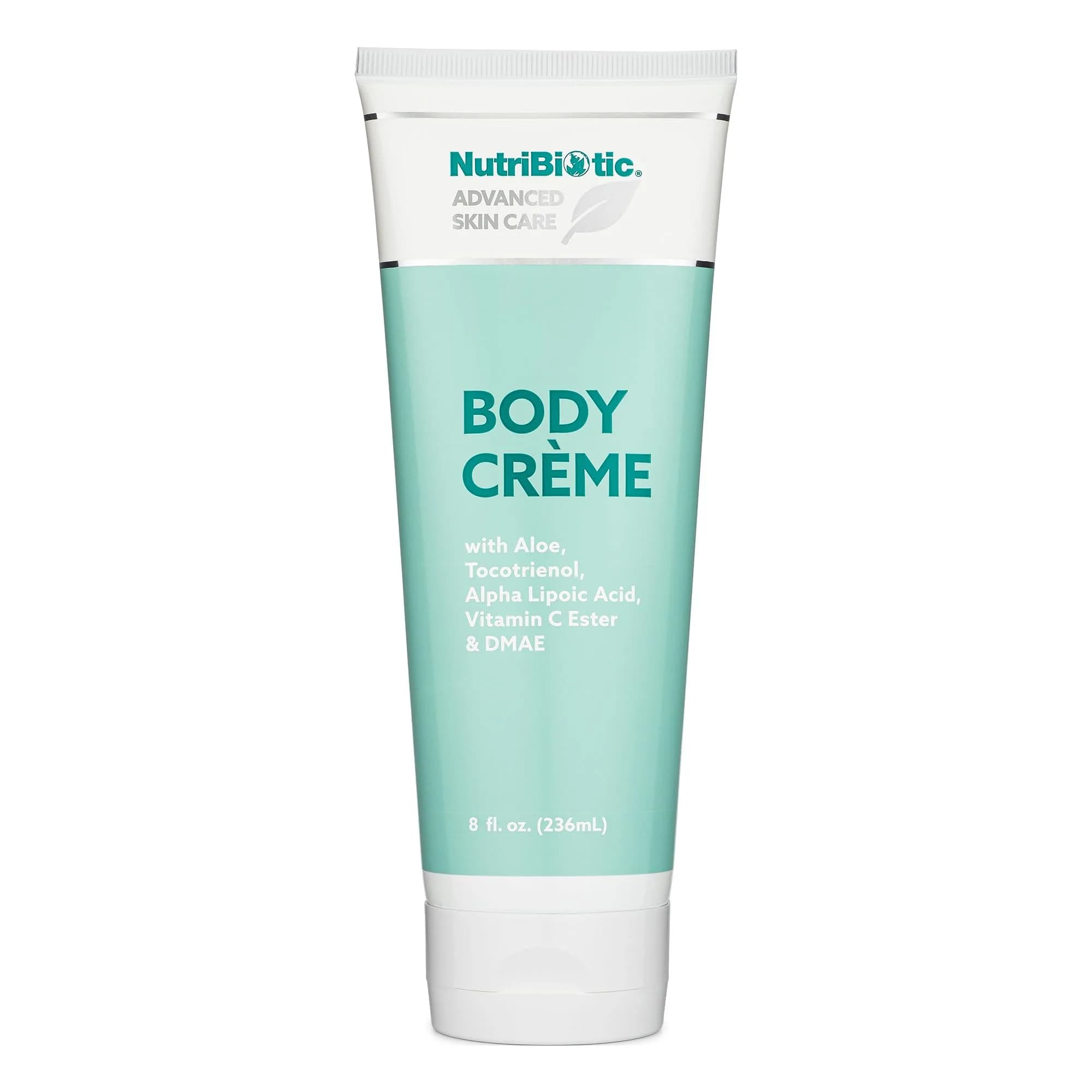 NutriBiotic Advanced Skin Care Body Crème 8 Fl Oz | Nourishing for Soft & Silky Skin, Vegetarian & Paraben-Free