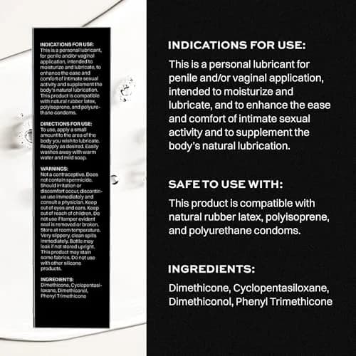 Wet Platinum Silicone-Based Personal Lubricant 485ml (16 fl oz) | Hypoallergenic, Long-Lasting Glide thumbnail 2