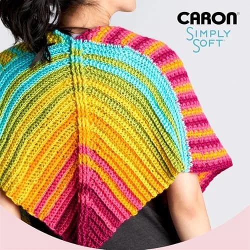 Caron Simply Soft Yarn (4) Medium Gauge 6 oz Off White | 100% Acrylic, Machine Wash & Dry thumbnail 6
