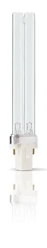 Philips 325126 9-watt PL-S TUV Germicidal with 2-Pin Base Light Bulb | Compact UV-C Disinfection Lamp (60Hz, 9000h) thumbnail 1