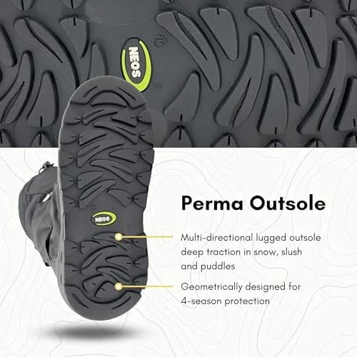 NEOS Waterproof Insulated Winter Boot Covers | Heavy-Duty Snow & Water Protection (70-120 chars) thumbnail 4