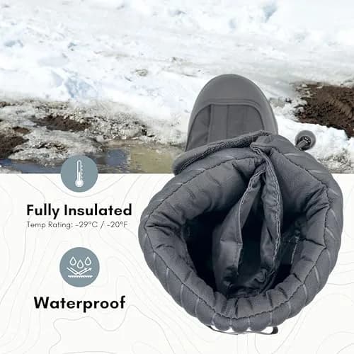 NEOS Waterproof Insulated Winter Boot Covers | Heavy-Duty Snow & Water Protection (70-120 chars) thumbnail 2