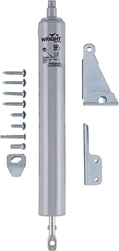 Wright Products Pneumatic Door Closer, Medium | Aluminum for Out-Swinging Doors thumbnail 1