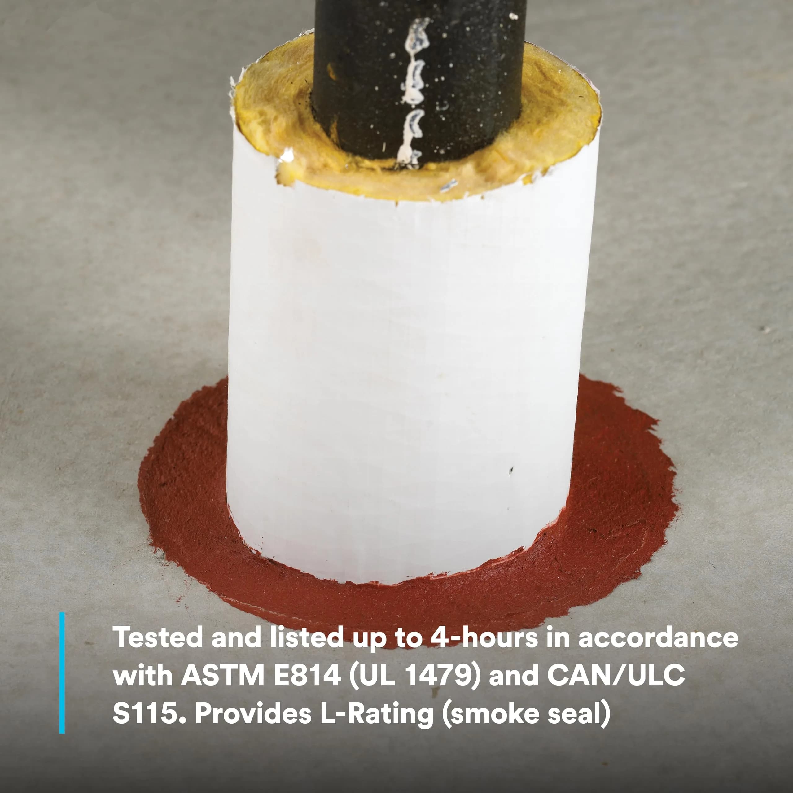3M Fire Barrier Sealant CP 25WB+ 300ml (10.1 fl oz) | Tested to 4-Hour Fire Rating - view 4