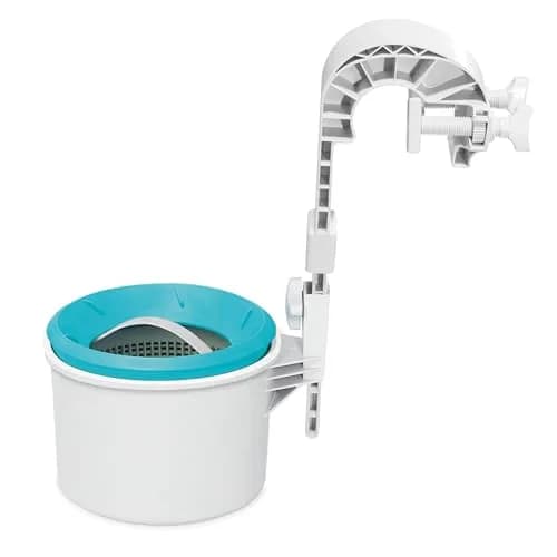Intex Deluxe Wall Mount Pool Surface Automatic Skimmer 8.25 in L x 9.5 in W x 13 in H | Keeps Pool Clean Automatically thumbnail 1