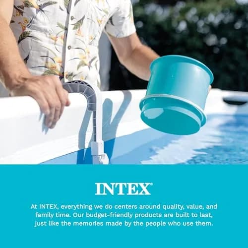 Intex Deluxe Wall Mount Pool Surface Automatic Skimmer 8.25 in L x 9.5 in W x 13 in H | Keeps Pool Clean Automatically thumbnail 6