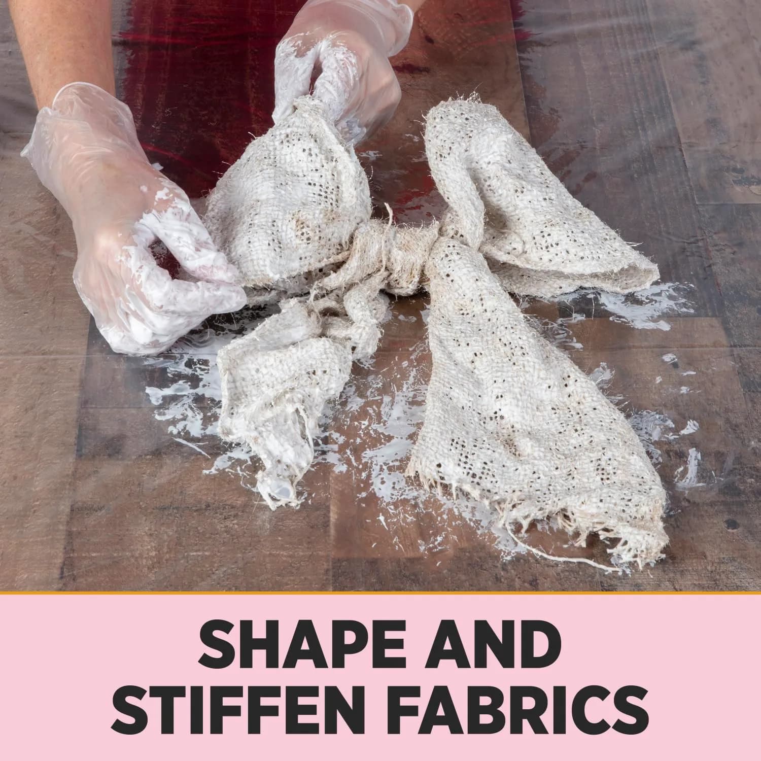 Aleene's Fabric Stiffener and Draping Liquid 473ml (16 Fl Oz) | Nontoxic, Quick Drying Formula for Shaping Fabrics - view 5