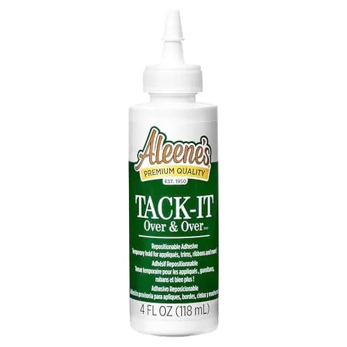 Aleene's Tack-It Over & Over Liquid Glue 118ml (4 fl oz) | Repositionable Adhesive for Crafts thumbnail 1