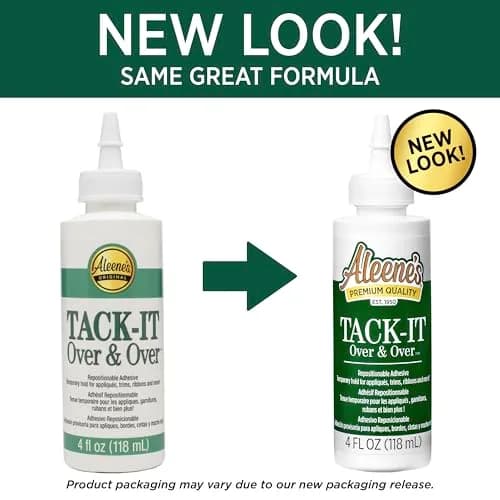 Aleene's Tack-It Over & Over Liquid Glue 118ml (4 fl oz) | Repositionable Adhesive for Crafts thumbnail 7