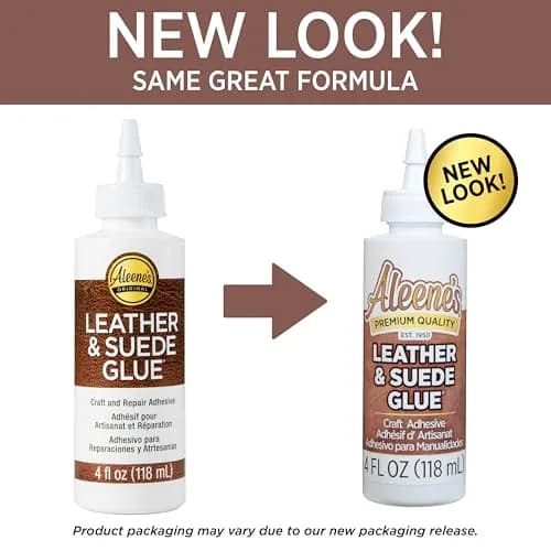 Aleene's Leather & Suede Glue 118ml (4 fl oz) | Fast-Tacking Adhesive for Crafts & Light Repairs thumbnail 8