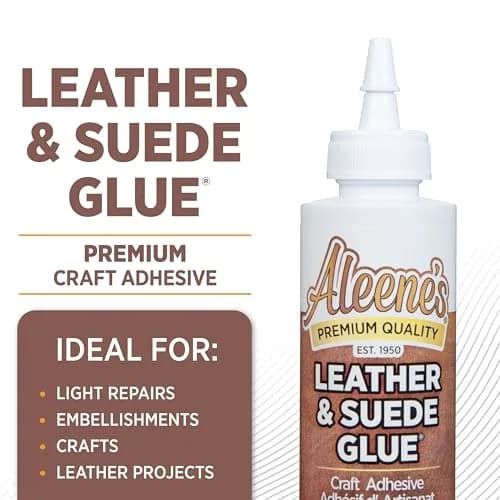 Aleene's Leather & Suede Glue 118ml (4 fl oz) | Fast-Tacking Adhesive for Crafts & Light Repairs thumbnail 2
