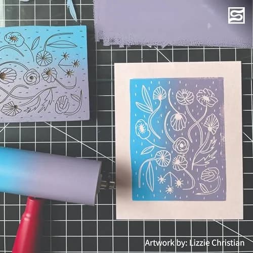 Speedball Black Water-Soluble Block Printing Ink 75ml (2.5 fl oz) | Professional Grade for Lino & Wood Blocks thumbnail 9