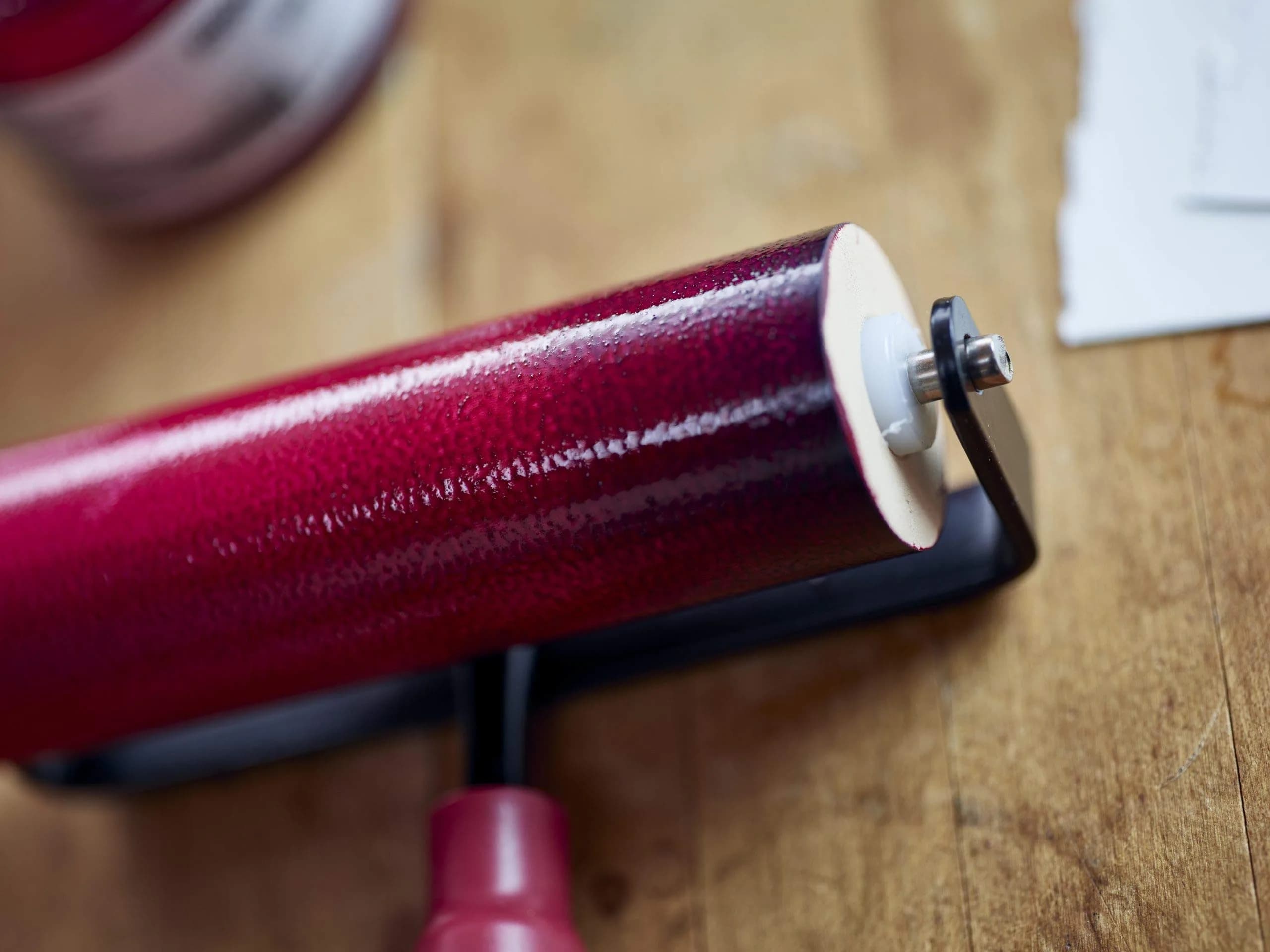 Speedball Deluxe Soft Rubber Brayer 6 Inches (15.24 cm) | Even Ink Distribution for Relief Printing - view 9