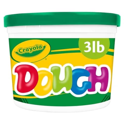Crayola Modeling Dough Green 3lb | Soft, Reusable, Safe for Kids 3+ thumbnail 1