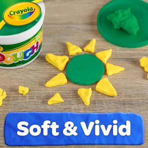 Crayola Modeling Dough Green 3lb | Soft, Reusable, Safe for Kids 3+ thumbnail 5