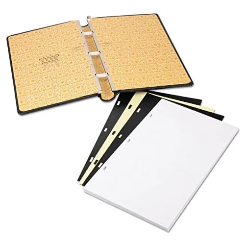 Wilson Jones Corporate Minute Book, Legal Size 8.5 x 14 Inches, 250 Pages, Black | Locking, Acid-Free Ledger Paper thumbnail 4