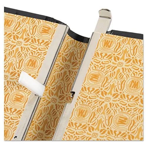 Wilson Jones Corporate Minute Book, Legal Size 8.5 x 14 Inches, 250 Pages, Black | Locking, Acid-Free Ledger Paper thumbnail 3