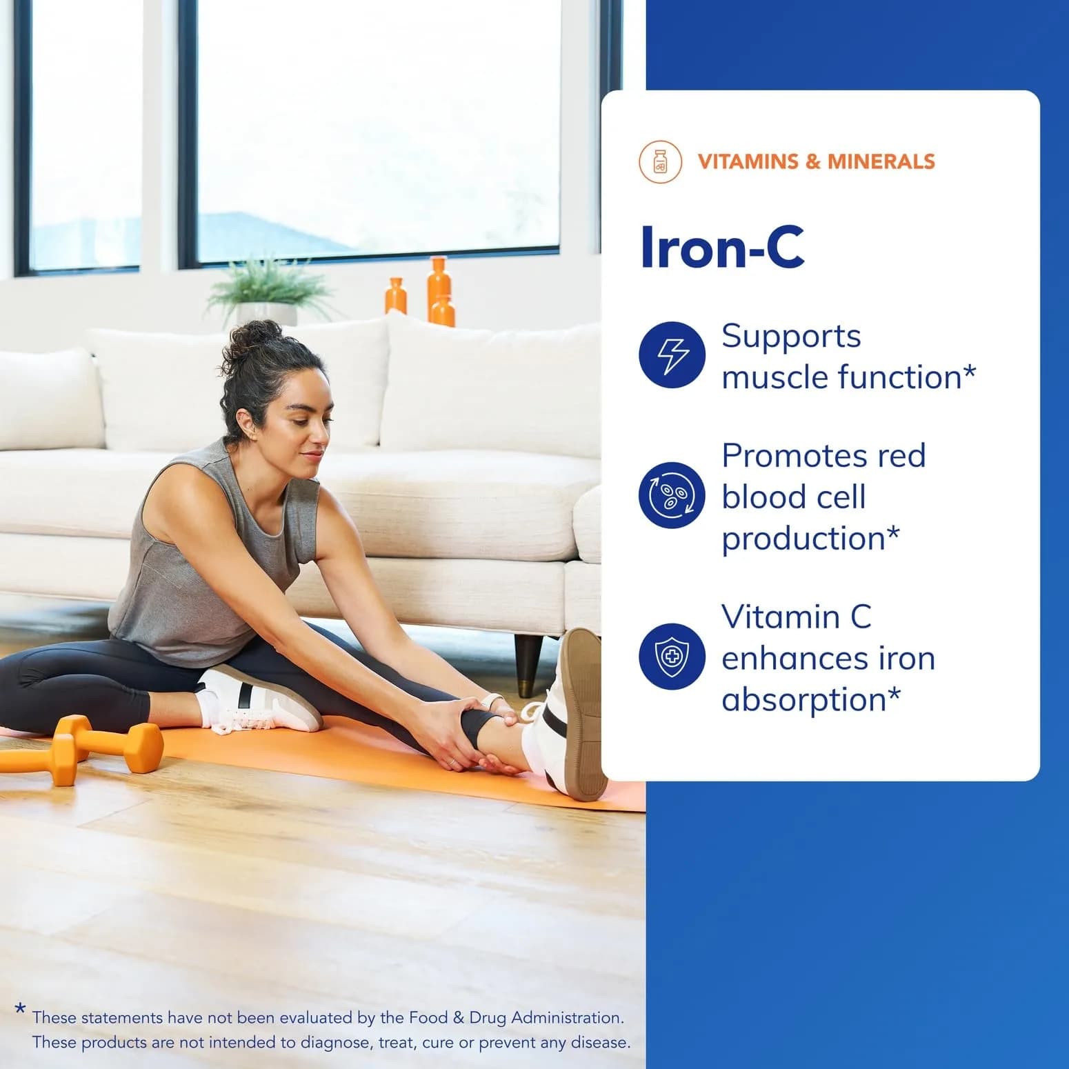 Pure Encapsulations Iron-C Capsules (60 Count) | Iron & Vitamin C for Red Blood Cell Support - view 3