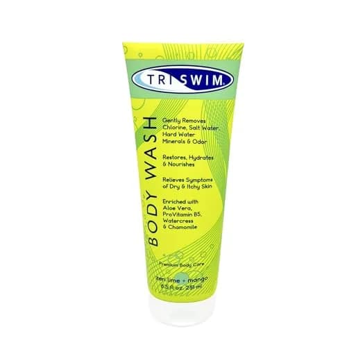 TRISWIM Chlorine Removal Body Wash 251ml (8.5 Fl Oz) | Removes Chlorine, Bromine, Minerals & Saltwater | Hydrates & Restores Skin thumbnail 1